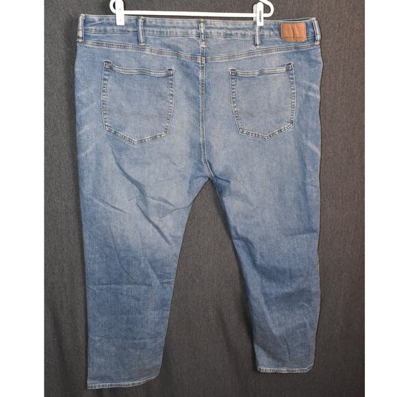 American Eagle Outfitters Airflex+ Men's 46 Distressed Denim Jeans - Picture 3 of 9